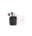 Lot de 6 Pinceaux Maquillage Rotatif 24cm Noir-3