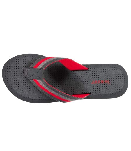 Isotoner Tongs homme très confortables, tiges larges