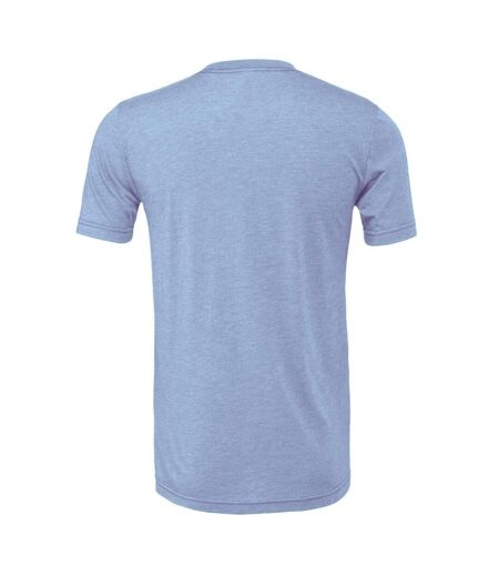 Bella + Canvas Adults Unisex Heather CVC T-Shirt (Heather Blue) - UTPC3390