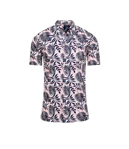 Mens fern short-sleeved shirt navy Raging Bull