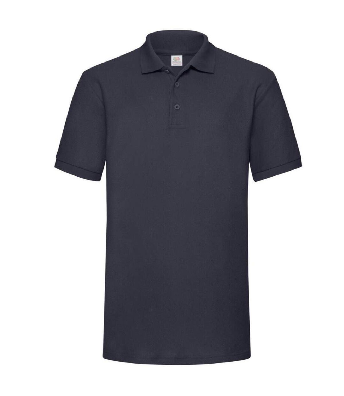 Fruit Of The Loom Mens 65/35 Heavyweight Pique Short Sleeve Polo Shirt (Deep Navy)