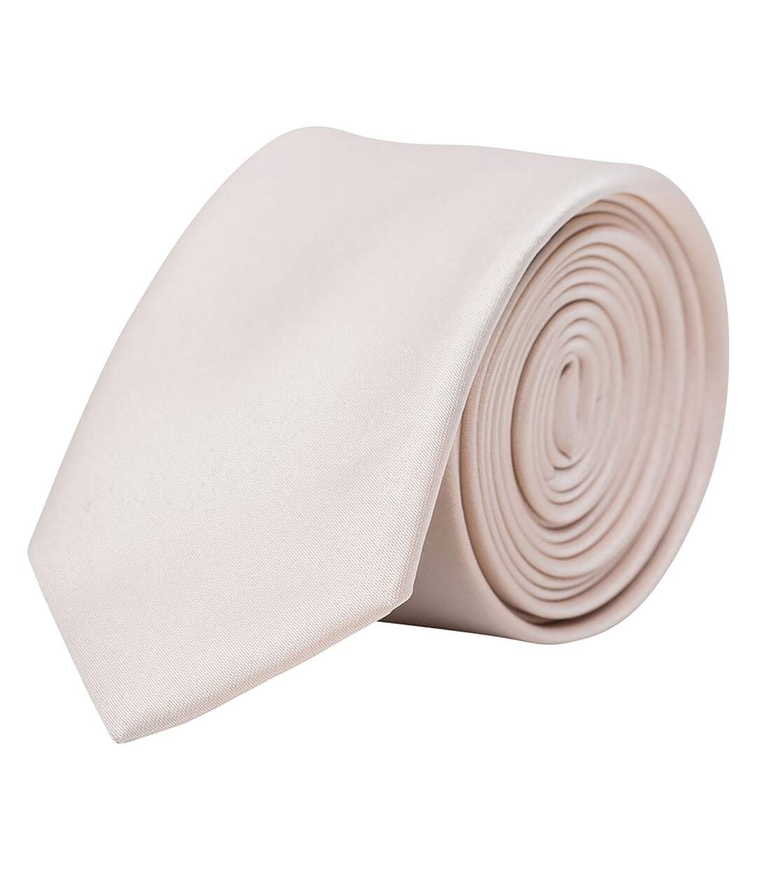 Mens classic satin tie one size gold Korntex