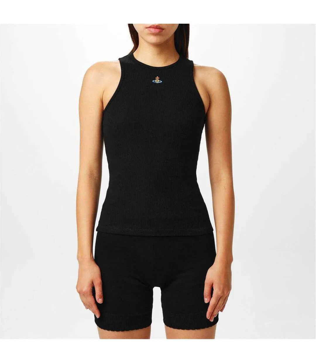 Débardeur Style Années 90 Noir Vivienne Westwood-4
