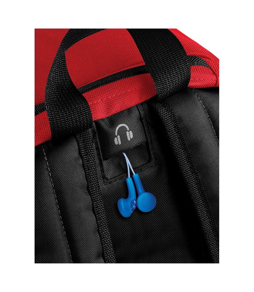 Sac à dos pro team taille unique rouge classique / noir / blanc Quadra-3