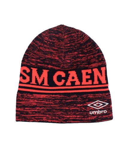 Bonnet SM Caen Umbro marine/corail - Taille unique