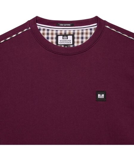 Sweat Vega Homme Rose Baie Weekend Offender