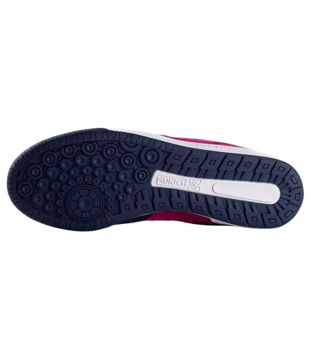Chaussures De Foot En Salle Motif/style Signature Gresca Homme Bleu Marine Fuchsia Munich