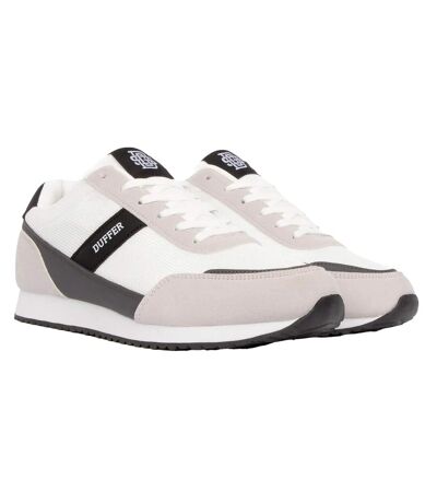 Mens spence trainers white Duffer