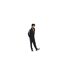 Mens Firebird Track Top Black Adidas-1