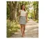 MAYFLOWER MARILOU2 – Jupe-short en coton stretch kaki clair pour bouger en toute liberté-5