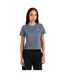 Womens/ladies Evolution Dome T-shirt Granite Grey The North Face-4