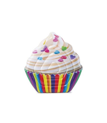 Matelas Gonflable Cupcake 142cm Multicolore