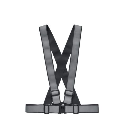 Allvisible+ Reflective Adjustable Body Belt Black MidOcean