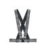 Allvisible+ Reflective Adjustable Body Belt Black MidOcean-1