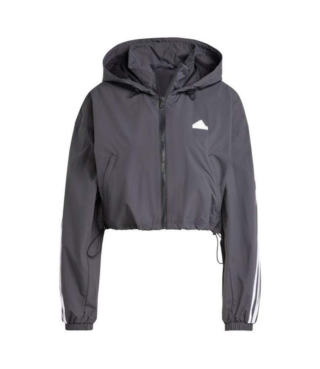 Veste Style 3 Rayures Future Icons Femme Gris Adidas-2