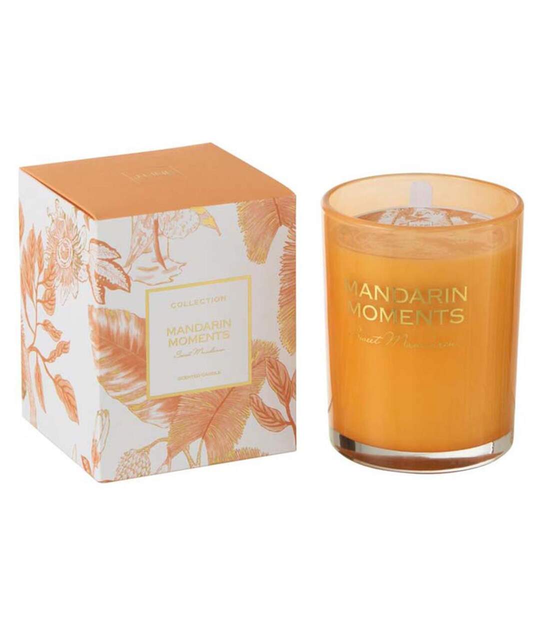 Bougie Parfumée Moments 13cm Douce Mandarine-1