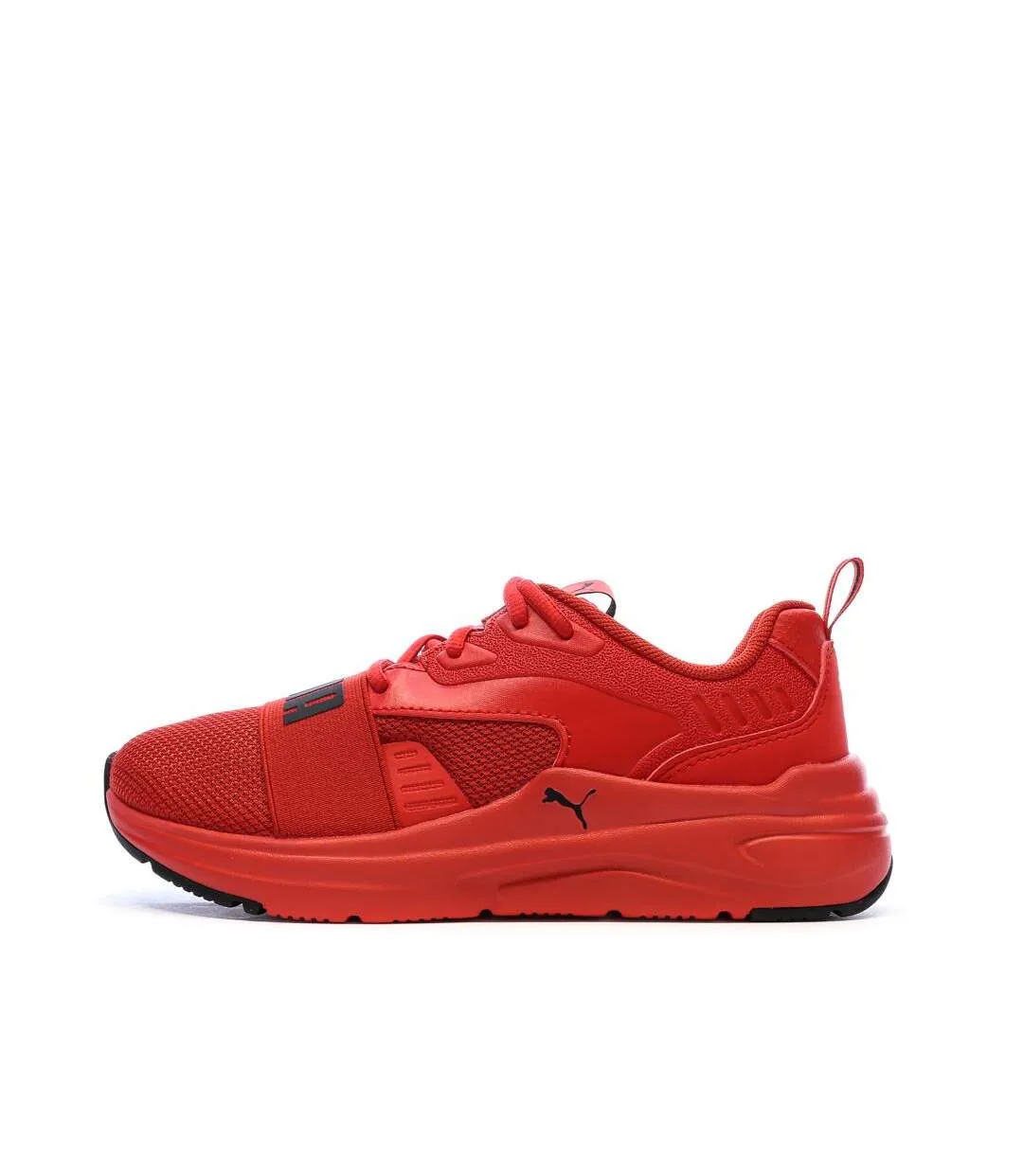 Baskets rouges femme puma softride wired-1