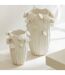 Vase Déco Lotus en Argile Botanica 35cm Beige-3