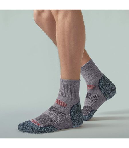 HJ Hall - Chaussettes de Randonnée Homme Coolmax Respirantes Séchage Rapide