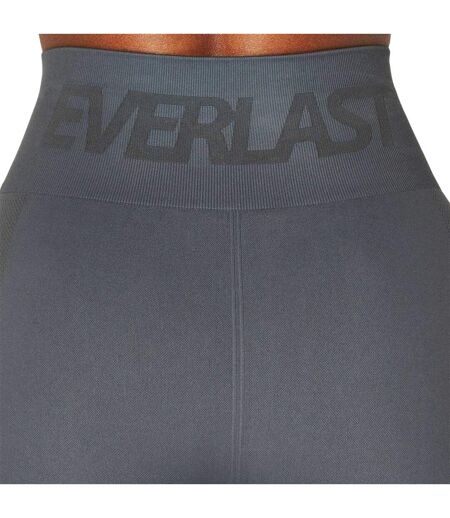 Womens/ladies Racer Leggings Shark Grey Everlast