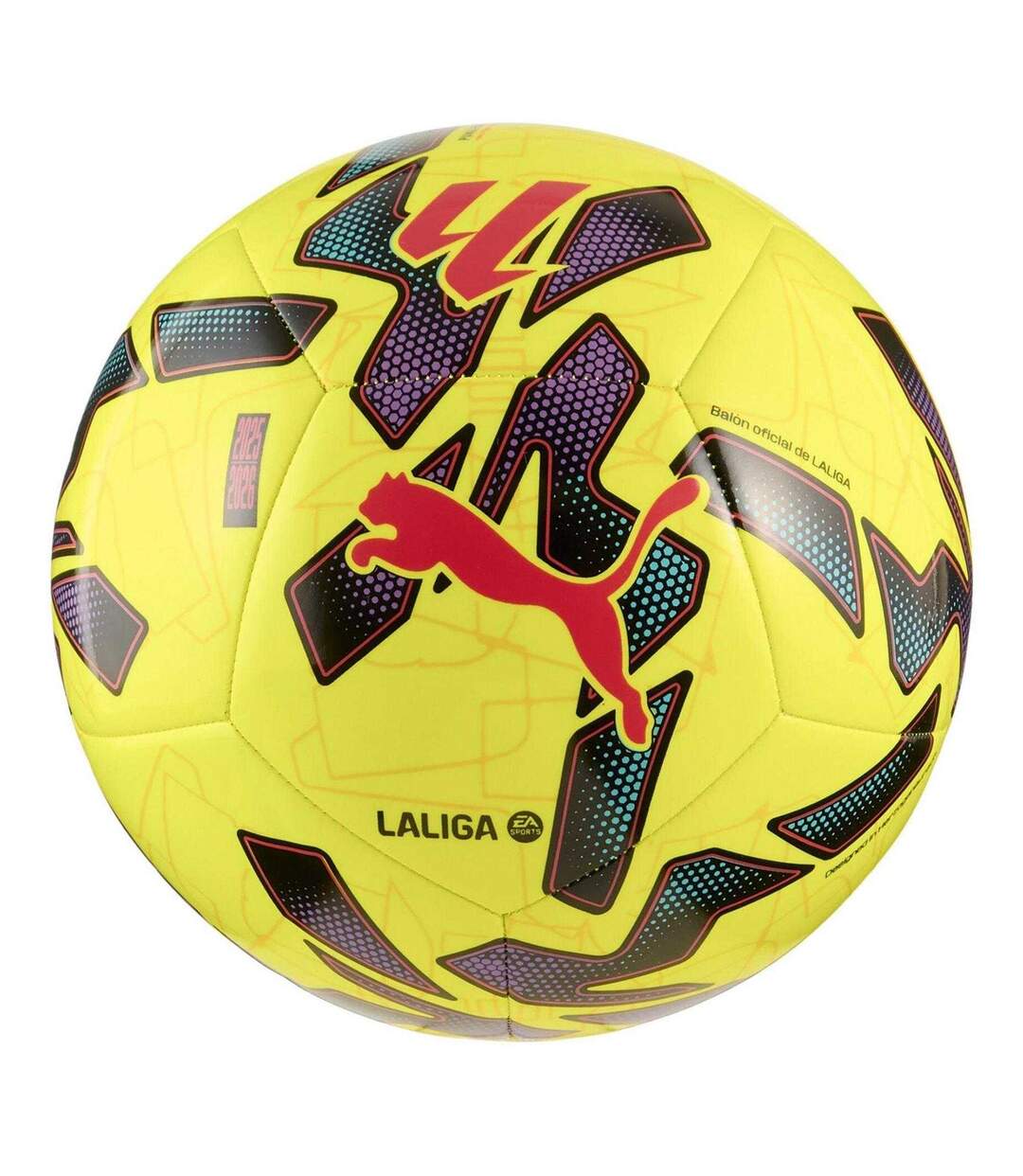 Orbita Laliga 1 Football 5 Fluorescent Yellow Puma-1