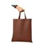 Sac De Courses Taille Unique Marron Foncé Nutshell-2