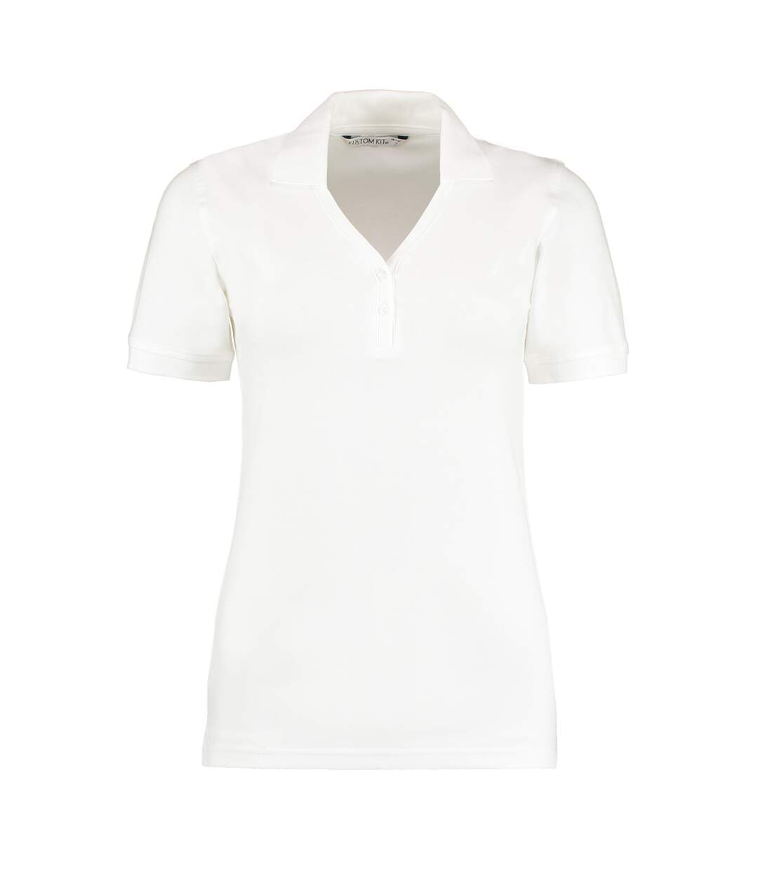 Polo Comfortec Femme Blanc Kustom Kit-2