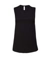 Bella + Canvas Womens/Ladies Muscle Jersey Tank Top (Black)