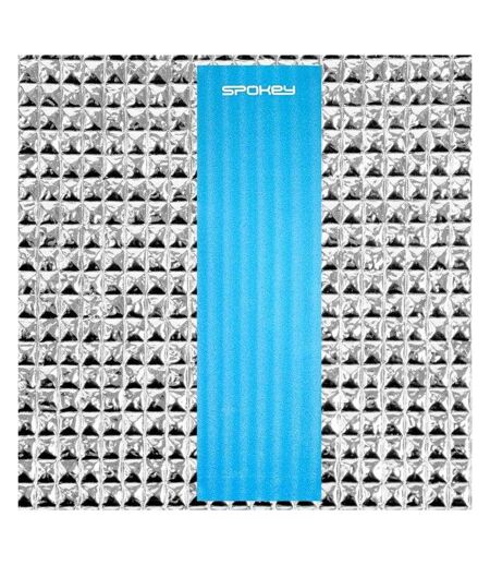 Tapis De Couchage Eiger 180 Cm X 50 Cm Bleu Gris Argenté Spokey