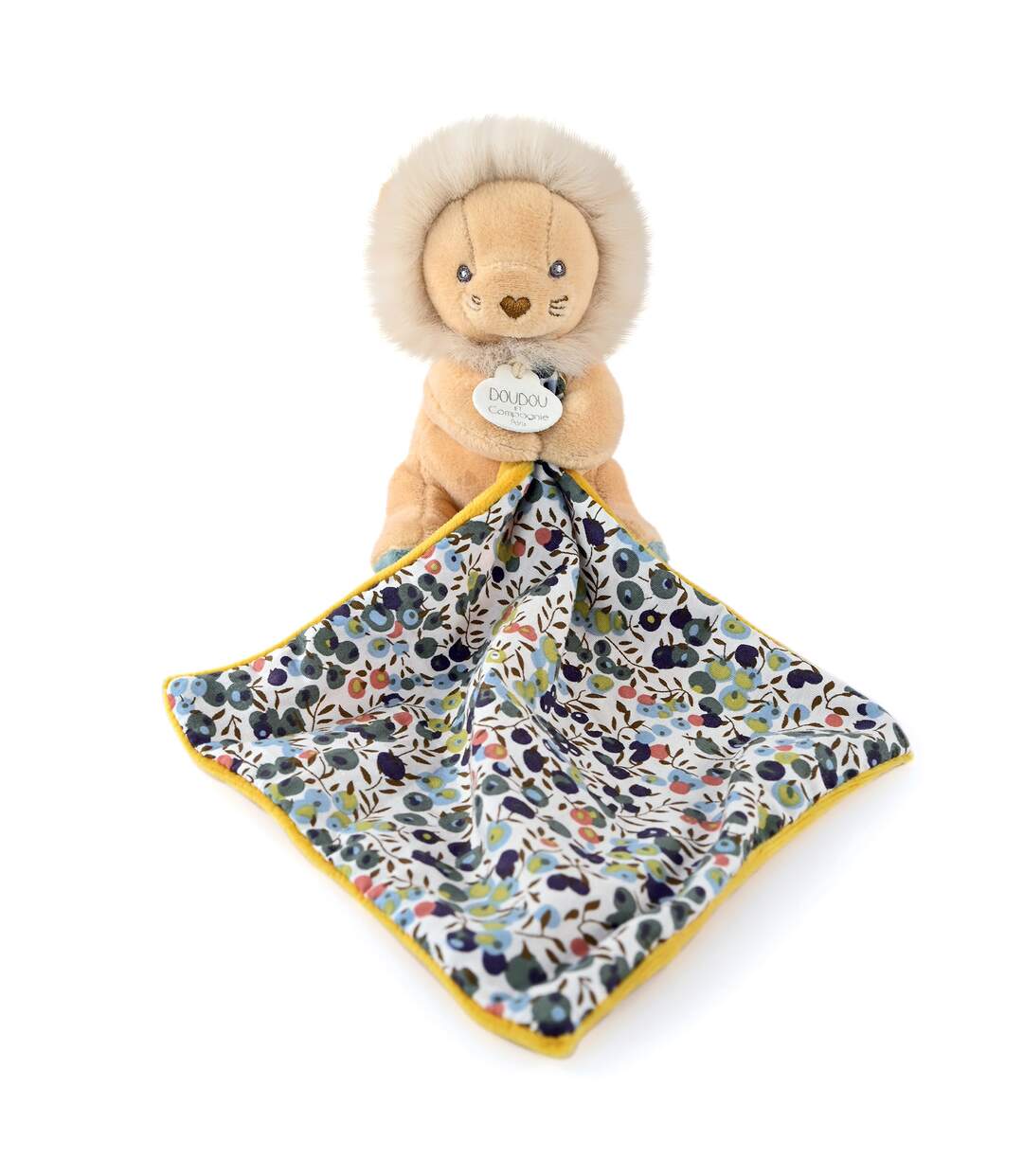 Doudou pantin polyester collection BOH'AIME Lion-1