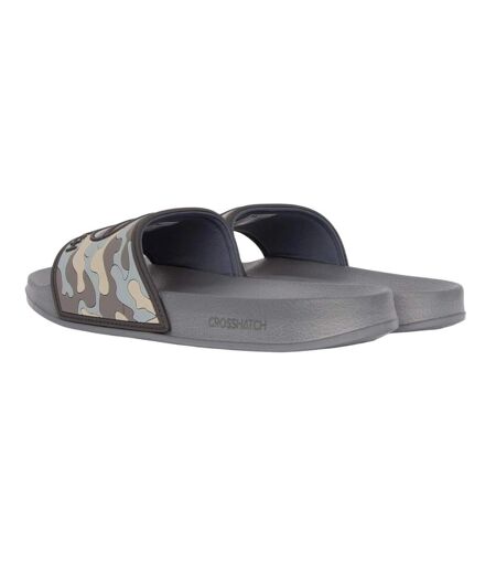 Claquettes remorid homme noir Crosshatch