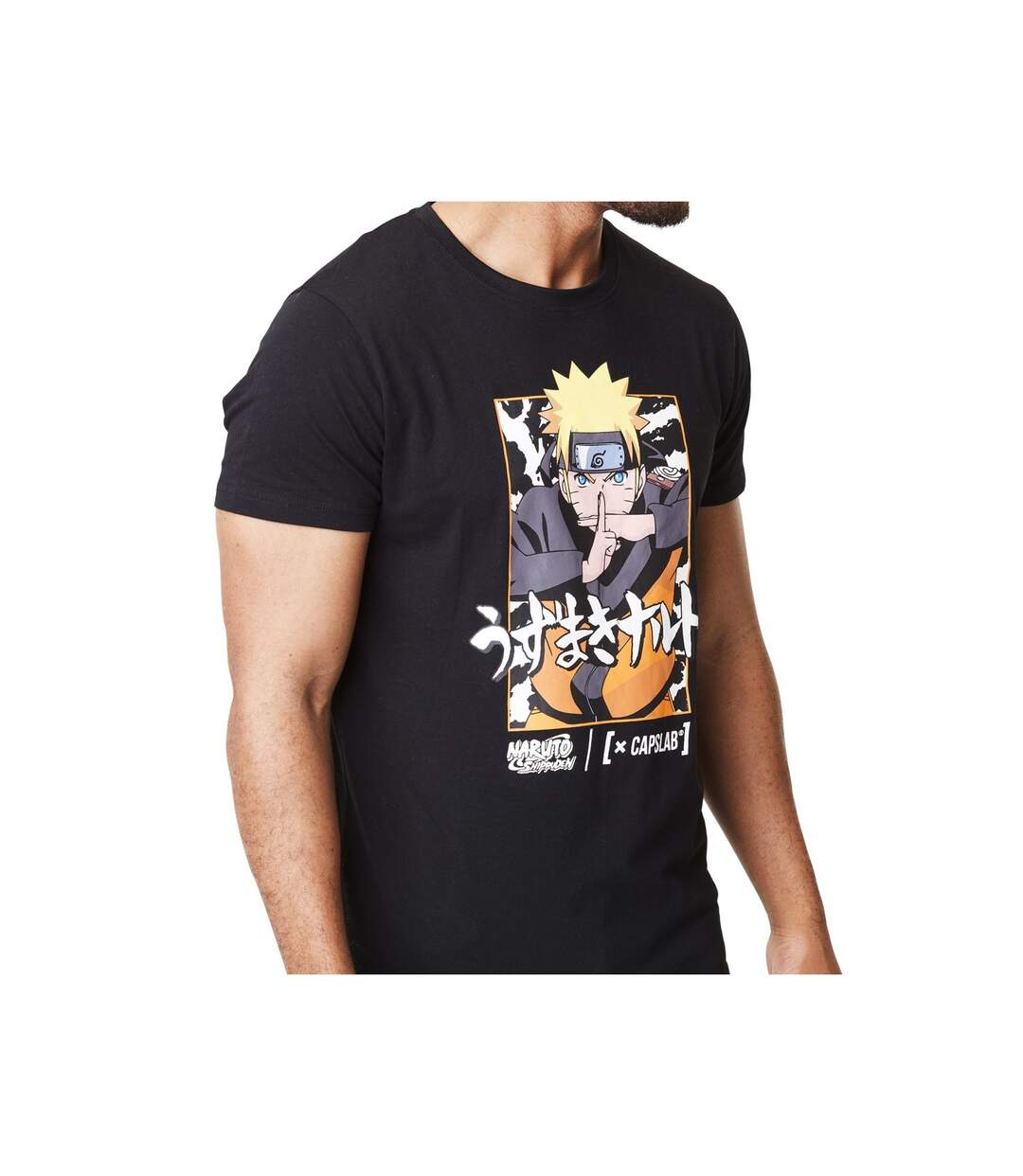 T-shirt homme Naruto Capslab-2