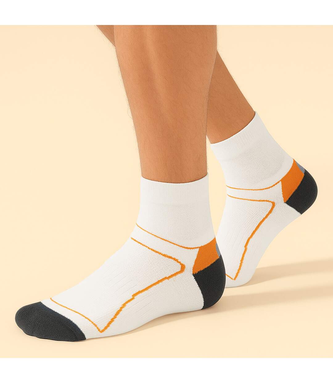 Chaussettes de Cyclisme Velo Basses Respirantes-3