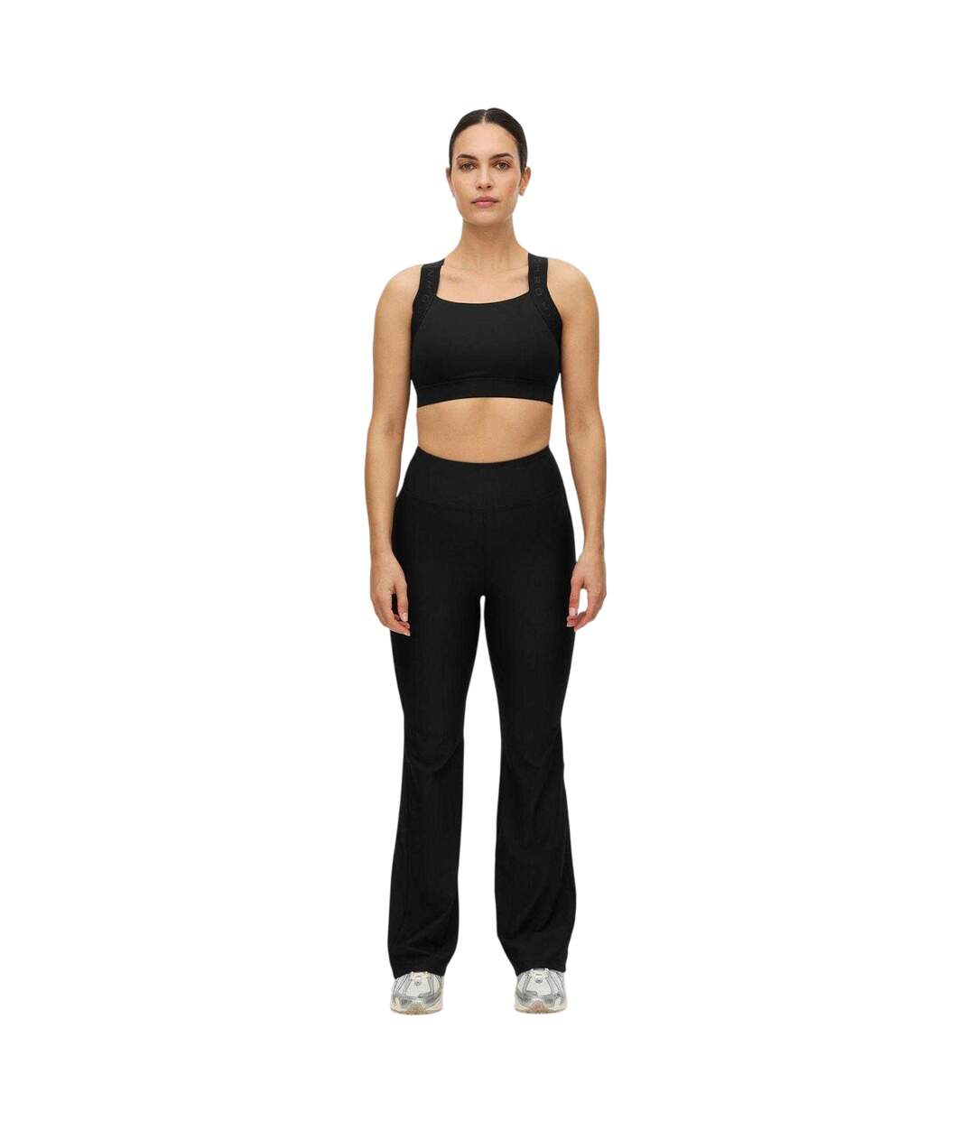 Legging Sport Femme Noir Rohnisch-4