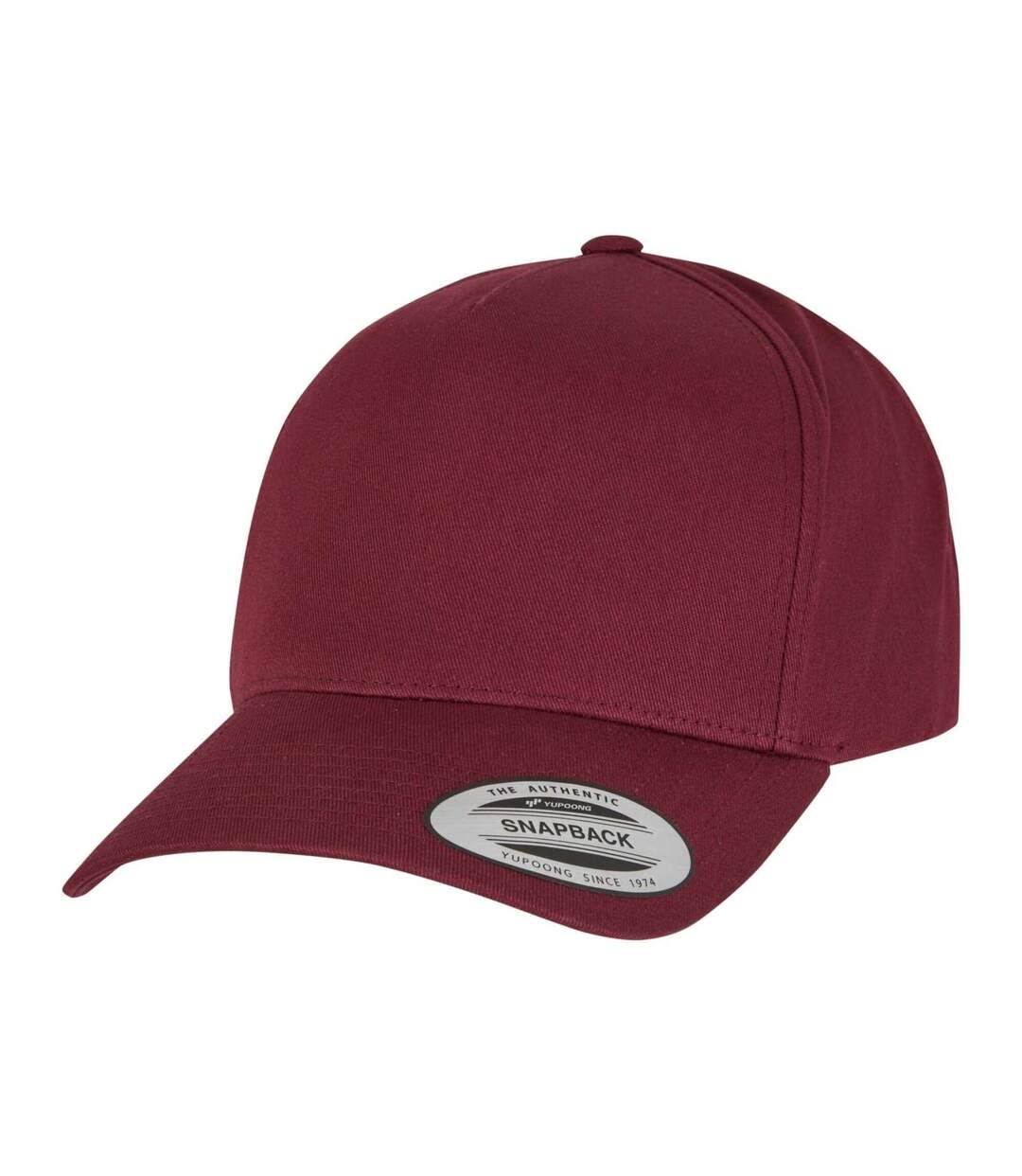 Casquette De Baseball Motif/style 5 Panneaux Classic Pourpre Flexfit-1