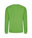 Sweatshirt unisexe vert citron Awdis