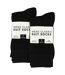 7 Pack Mens Classic Suit Socks - Soft Breathable Plain Dress Socks-2