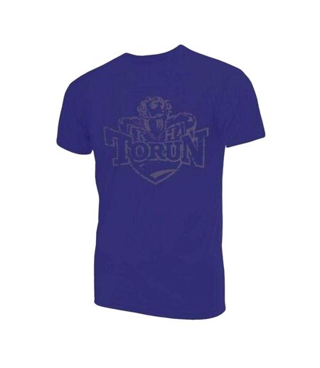 T-shirt Motif/style Logo Homme Bleu Premium