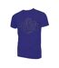 T-shirt Motif/style Logo Homme Bleu Premium-1