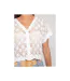 Gilet manches courtes crocket KACHOU - Dona X Lisa-3