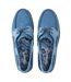 Mens Classic Contrast Leather Flat Boat Shoes Dark Blue Timberland-3