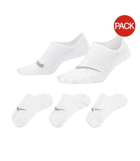 Lot De 3  Socquettes Everyday Plus Femme Blanc Nike