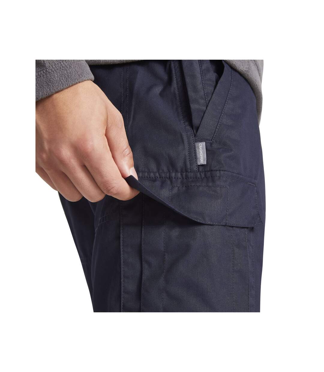 Pantalon cargo expert kiwi homme bleu marine foncé Craghoppers