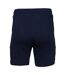 Unisex adult sponge fleece sweat shorts navy Bella + Canvas