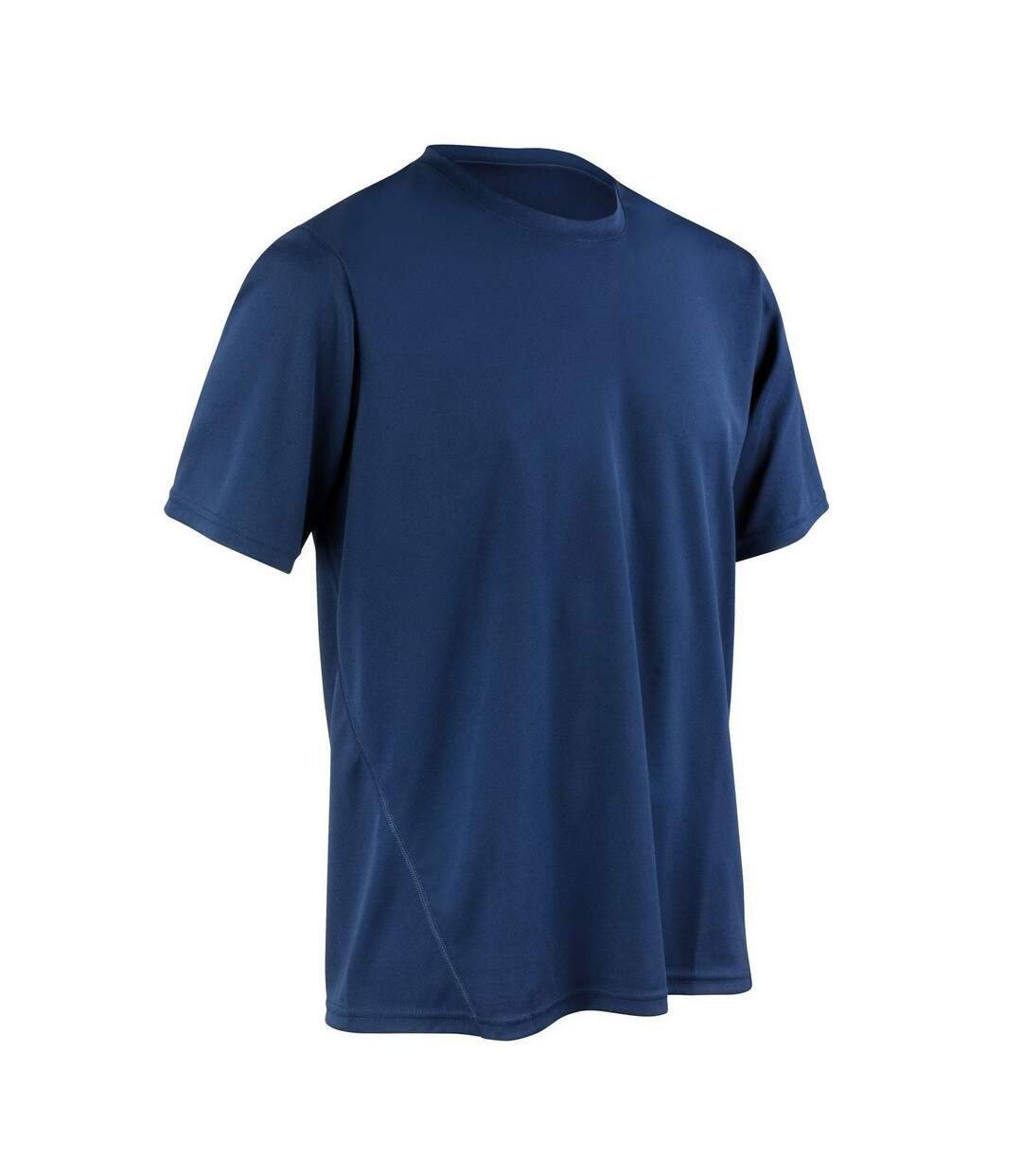 T-shirt sport à manches courtes homme bleu marine Spiro-1