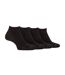 Men's Breathable Cushioned Low Cut Trainer Socks - Pack of 4-1