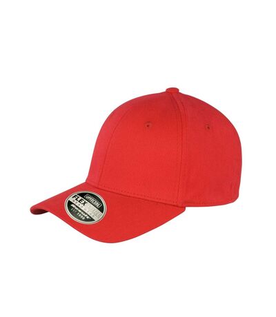 Result Headwear Kansas Flex Baseball Cap (Red) - UTRW10161