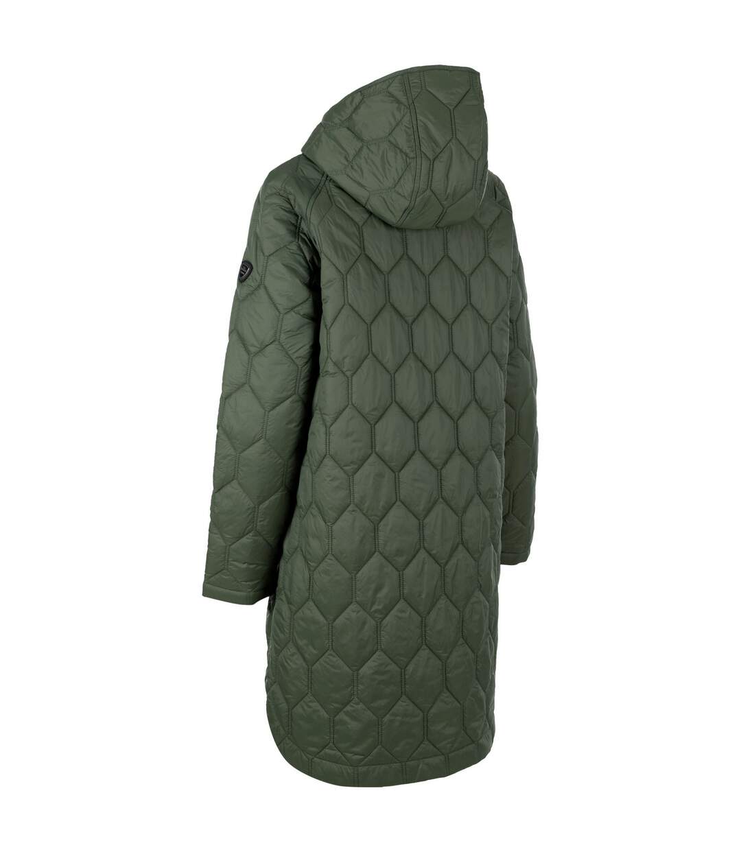 Doudoune Matelassée Phase Femme Kaki Trespass-2
