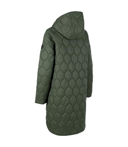 Doudoune Matelassée Phase Femme Kaki Trespass