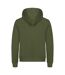Sweat À Capuche Miami Adulte Vert Militaire Clique-2
